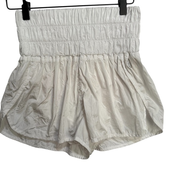 FP Movement by Free People Pants - Free People Movement Shorts The Way Home White Athletic High Waisted Small